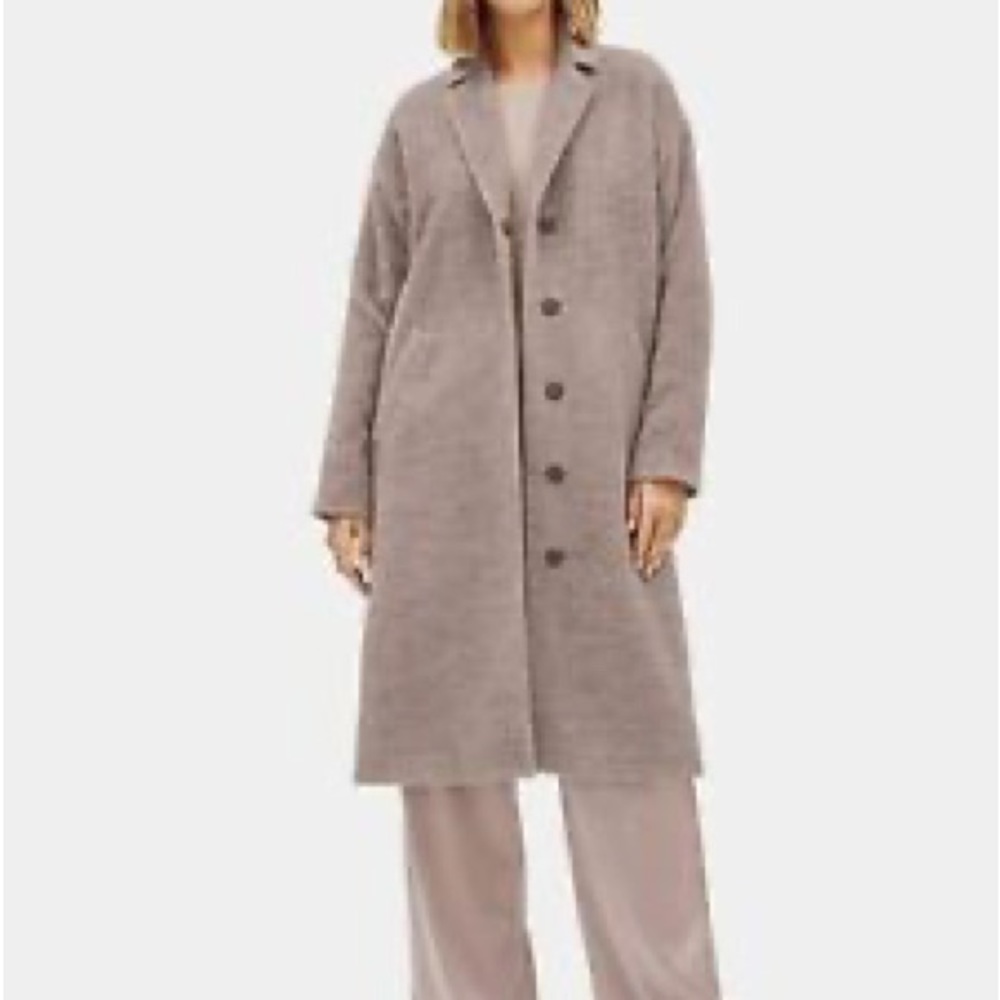 Eileen Fisher Alpaca Coat size XL